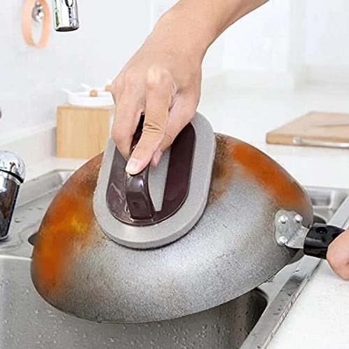 .Magic Kitchen Sponge Brush Melamine Sponge Cleaning Brush Descaling Knife Pan Pot Cleaner Strong Decontamination Brushes