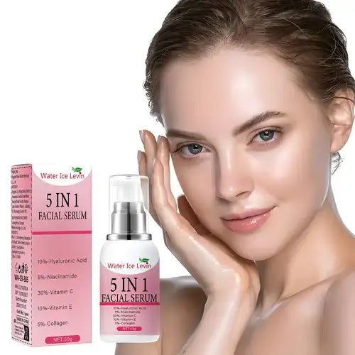 100ml 24k Gold Hyaluronic Acid Nicotinamide Face Serum Anti Aging Facial Lifting Collagen Essence Skin Care Whitening Serum